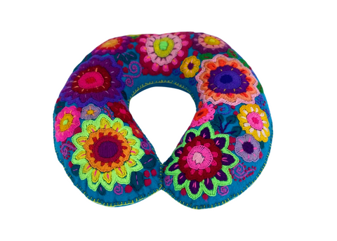 Gracious Comfort Blue Travel Pillow For Sale Online | GoAlong Travels