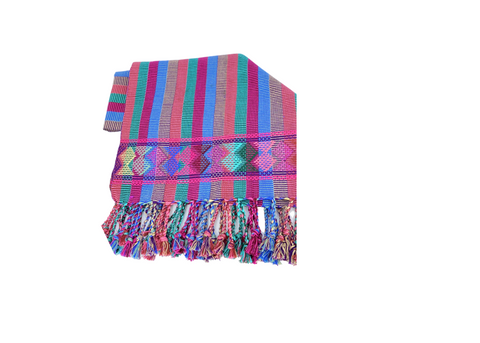 Rainbow Views Handwoven Shawl - Handmade Ruana | GoAlong Travels