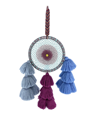 Sweet Dreams Pom-poms Dreamcatcher | GoAlong Travels